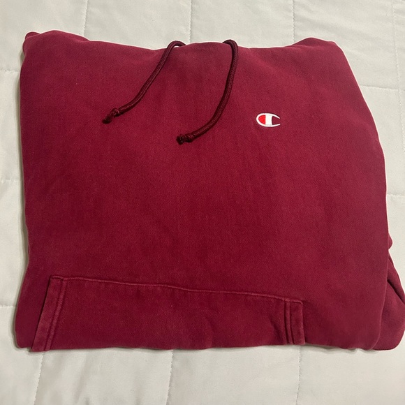 Champion Other - Champion reverse weave hoodie- Maroon